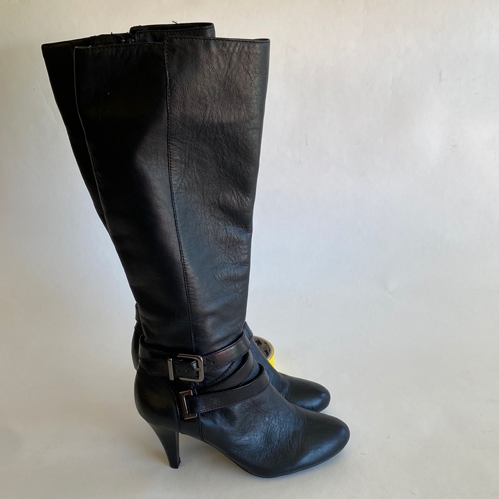 Knee High Leather Boots